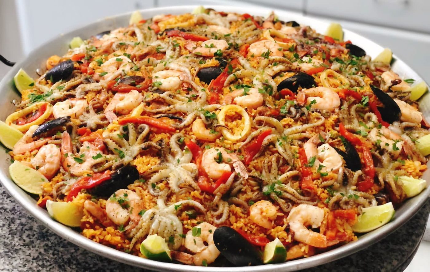Paella marinera